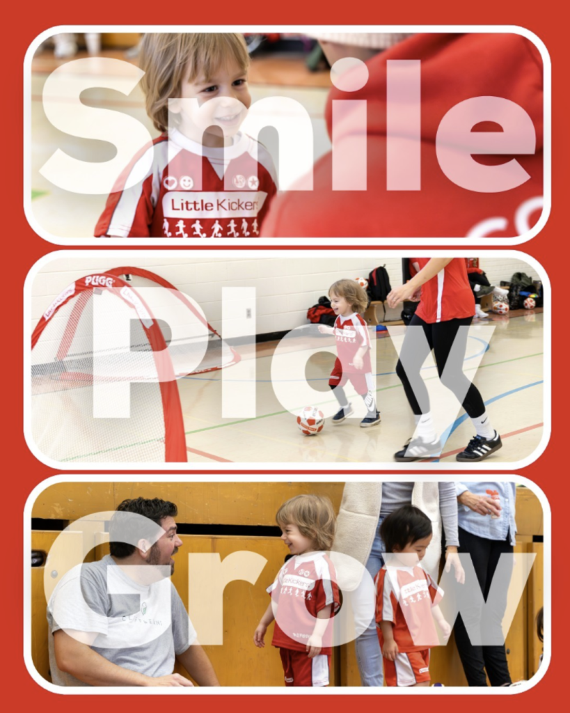 intro to football with Little Kickers