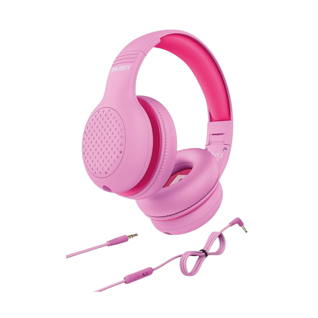 Majority SUPERSTAR Kids Over Ear Headphones Pink