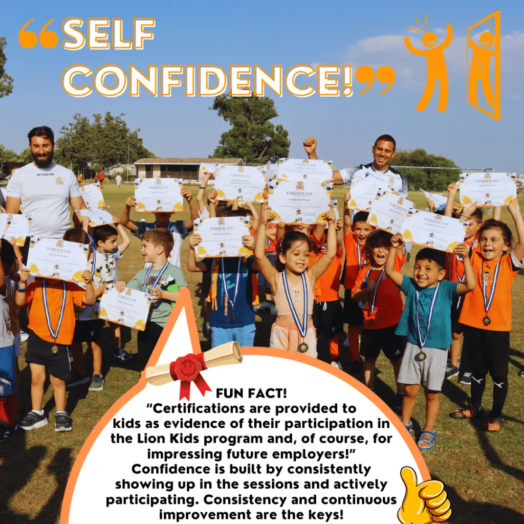 Lion Kids Cyprus football academy